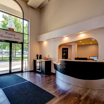 The welcoming reception area at Blue Bell Dental Associates